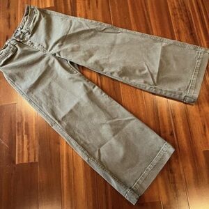 Men's Casual Straight-Leg Pants - Olive Green